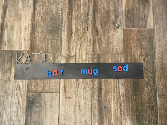 Custom Kids Magnet Strip with name